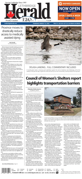 Cover of Lethbridge Herald