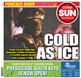 Cover of Ottawa Sun