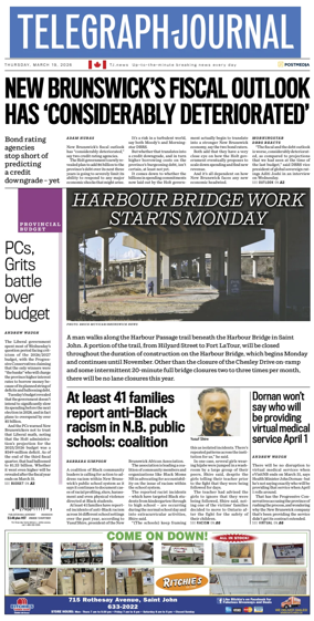 Cover of Telegraph-Journal