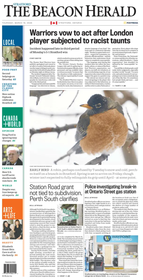 Cover of The Beacon Herald