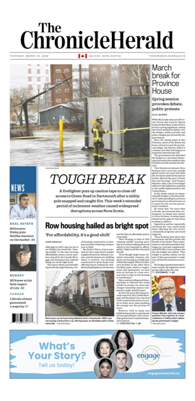 Cover of The Chronicle Herald (Provincial)