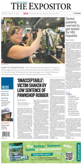 Cover of The Expositor (Brantford)