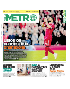 Cover of Publimetro Medellin