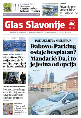 Cover of Glas Slavonije