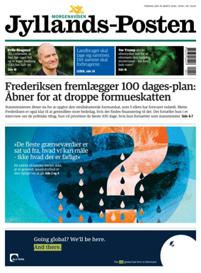 Cover of Jyllands-Posten