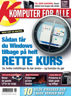 Cover of Komputer For Alle (Denmark)