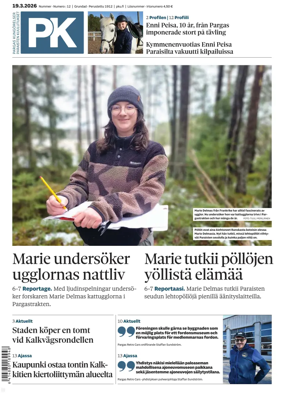 Cover of Pargas Kungorelser - Paraisten Kuulutukset