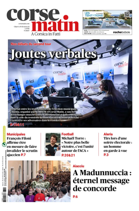 Cover of Corse Matin