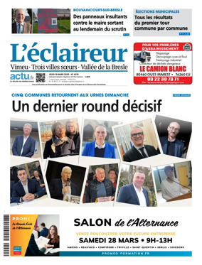Cover of L'Eclaireur (Vimeu Trois villes soeurs Vallee de la Bresle)
