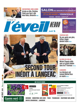 Cover of L'Eveil Hebdo