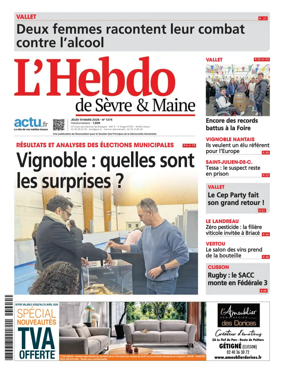 Cover of L'Hebdo de Sevre et Maine