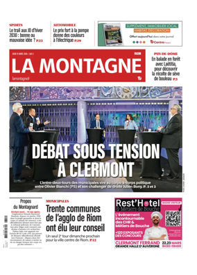 Cover of La Montagne (Riom)