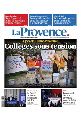 Cover of La Provence Alpes-de-Haute-Provence