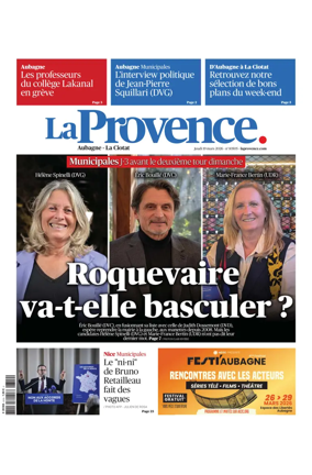 Cover of La Provence Aubagne-La Ciotat