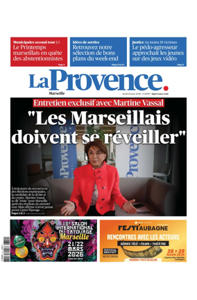 Cover of La Provence Marseille