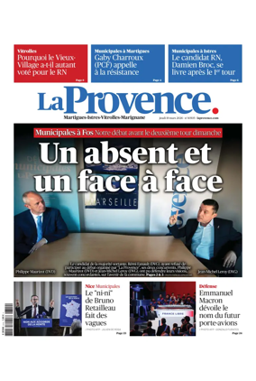 Cover of La Provence Martigues-Istres-Vitrolles-Marignane