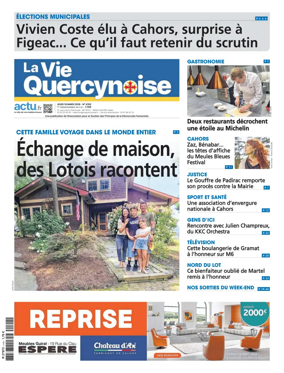 Cover of La Vie Quercynoise