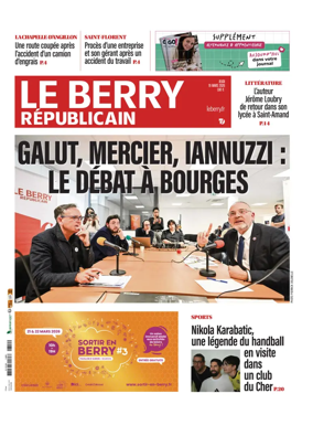 Cover of Le Berry Republicain