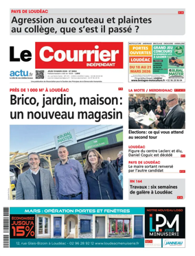 Cover of Le Courrier Independant