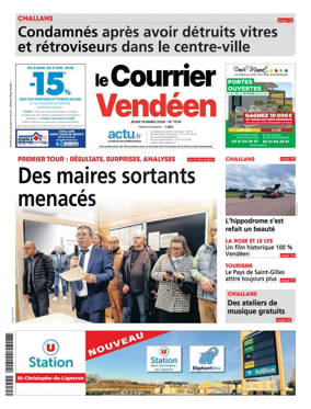 Cover of Le Courrier Vendeen