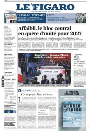 Cover of Le Figaro