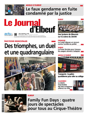 Cover of Le Journal d'Elbeuf
