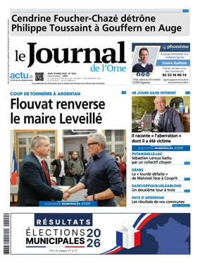 Cover of Le Journal de l'Orne