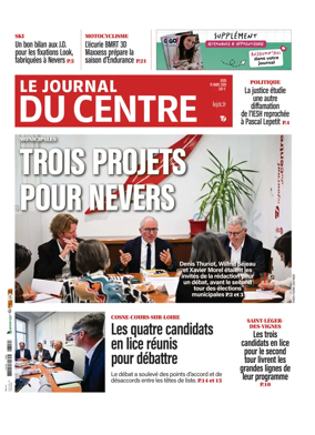 Cover of Le Journal du Centre