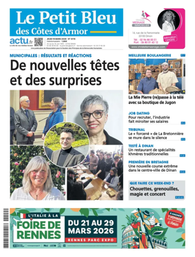 Cover of Le Petit Bleu