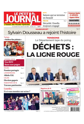 Cover of Le Petit Journal - L'hebdo des Hautes-Pyrenees
