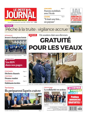 Cover of Le Petit Journal - L'hebdo local du Lot