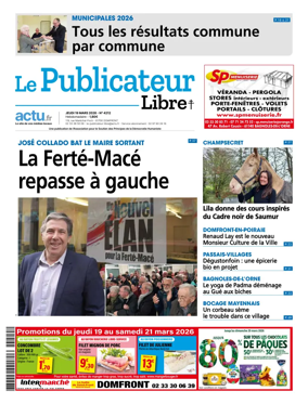 Cover of Le Publicateur Libre