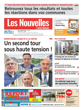 Cover of Les Nouvelles - L'Echo Flechois (FL)