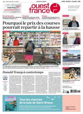 Cover of Ouest France (Caen - Bayeux - Falaise - Vire)