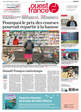 Cover of Ouest France (Manche)