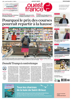 Cover of Ouest France (Pays d'Auge)