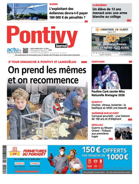 Cover of Pontivy Journal