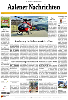 Cover of Aalener Nachrichten