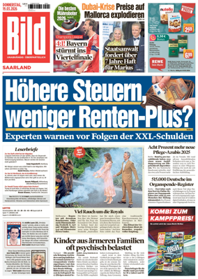 Cover of BILD Saarland