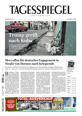 Cover of Der Tagesspiegel