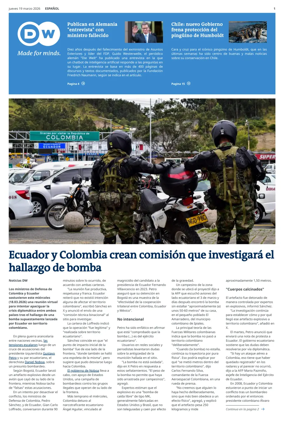 Cover of Deutsche Welle (Spanish edition)