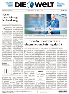 Cover of Die Welt