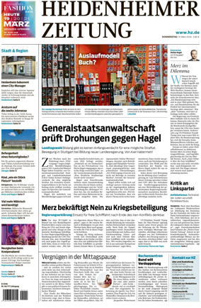 Cover of Heidenheimer Zeitung
