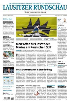 Cover of Lausitzer Rundschau