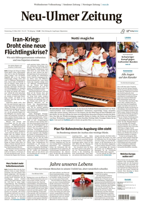 Cover of Neu-Ulmer Zeitung