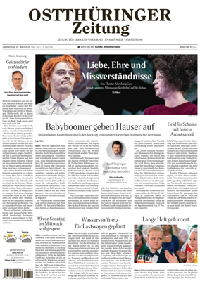 Cover of Ostthuringer Zeitung (Gera)