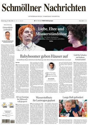 Cover of Ostthuringer Zeitung (Schmolln)