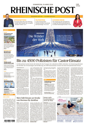 Cover of Rheinische Post Hilden