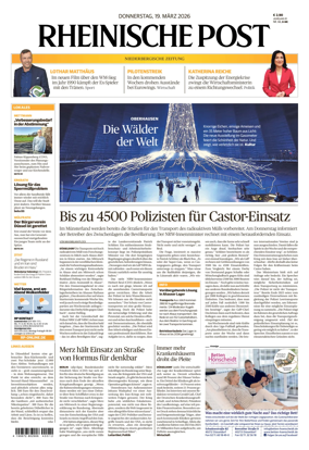 Cover of Rheinische Post Mettmann