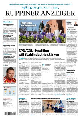 Cover of Ruppiner Anzeiger